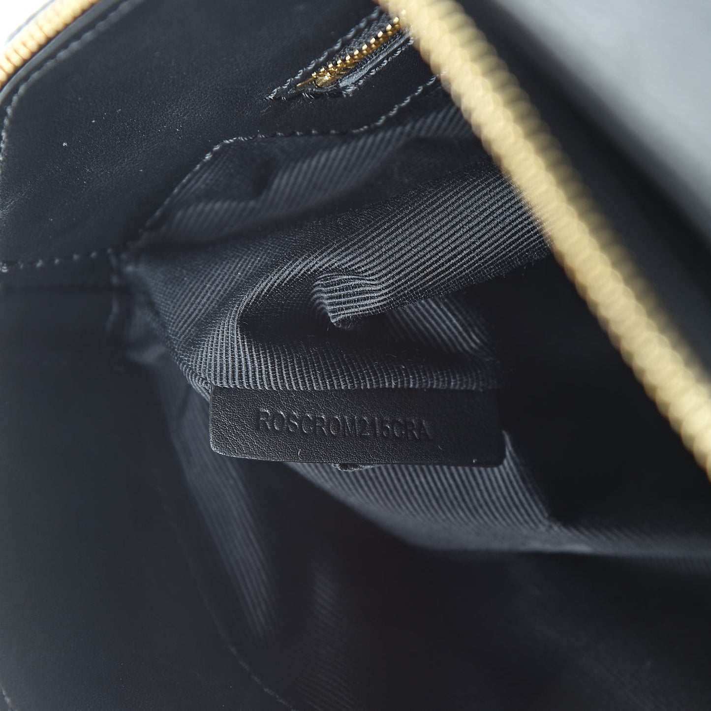 Calfskin Check Embossed Small Chichester Crossbody Clutch Bag Black