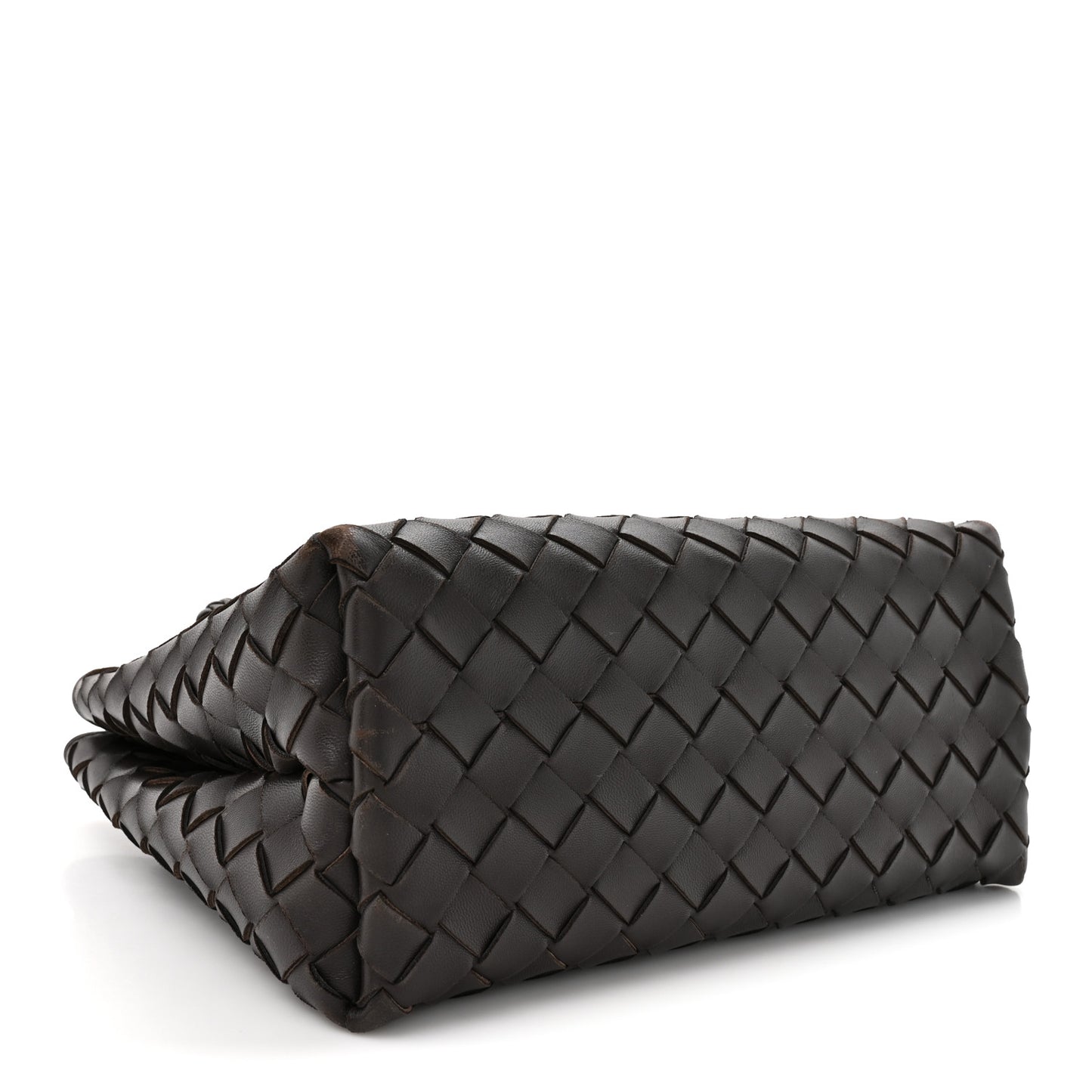 Nappa Intrecciato Small Andiamo Shoulder Bag Fondant
