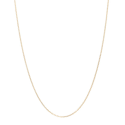 Mikimoto 18K Yellow Gold Chain Necklace 15" 1 of 4