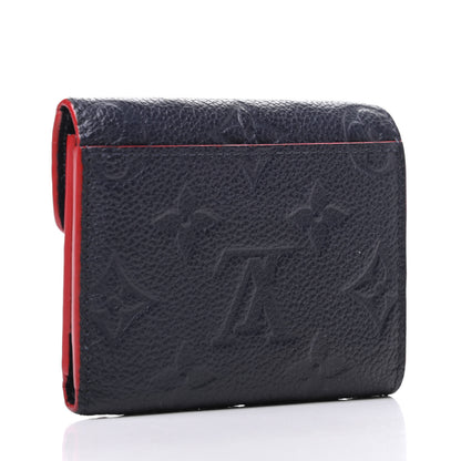 Louis Vuitton Empreinte Zoe Wallet Marine Rouge 3 of 7