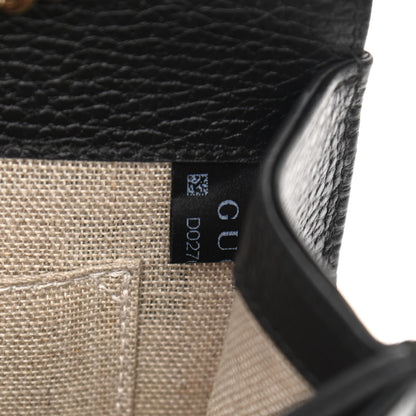 Gucci Dollar Calfskin Small Interlocking G Shoulder Bag Black 8 of 11