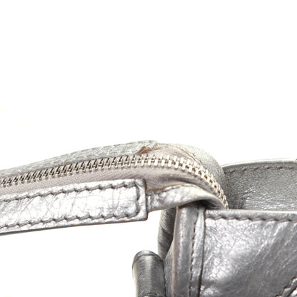 Balenciaga Agneau Giant 12 Silver Hardware Mini City Gris Aluminum 17 of 20