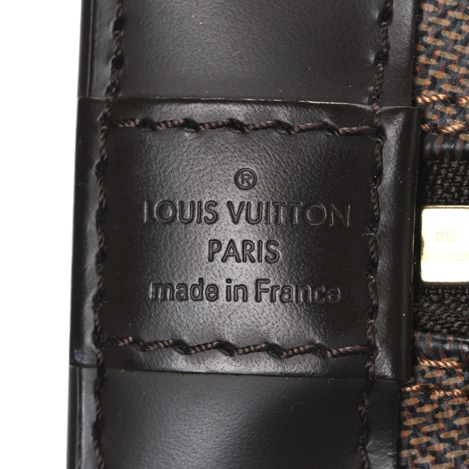 Louis Vuitton Damier Ebene Alma BB 6 of 10