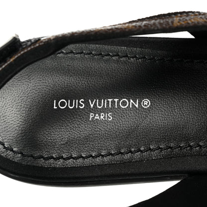 Louis Vuitton Patent Monogram Lambskin Archlight Flat Slingback Ballerina Flats 38.5 Black 6 of 9