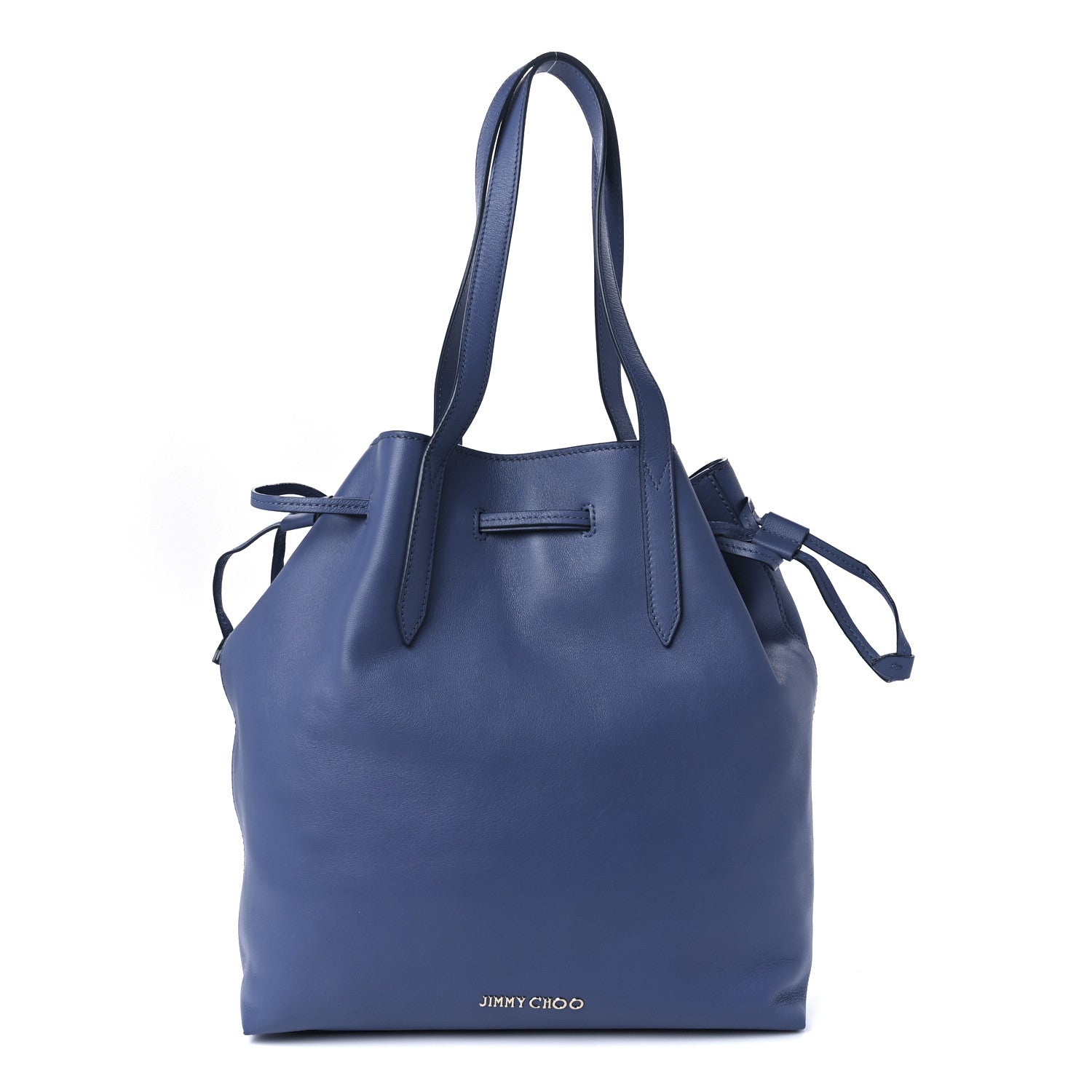 Jimmy Choo Nappa Barra Tote Blue 1 of 8