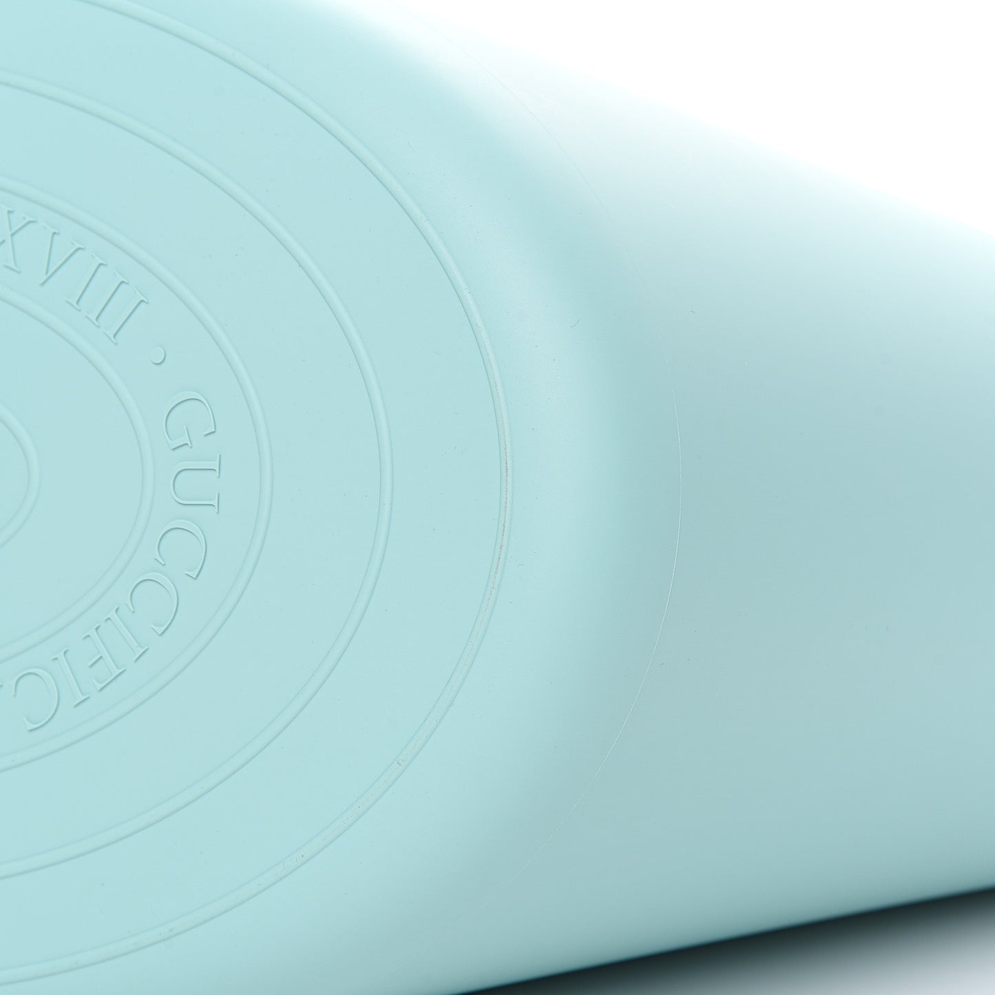 Rubber Oversized Logo Tote Teal