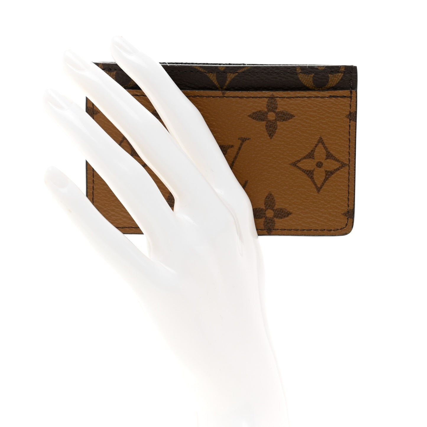 Reverse Monogram Card Holder