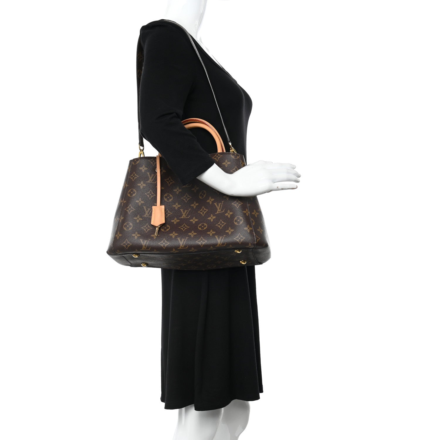 Louis Vuitton Monogram Montaigne MM 2 of 12