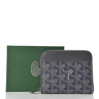 Goyard Goyardine Matignon PM Wallet Grey 7 of 7