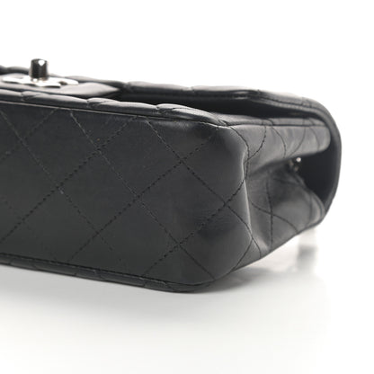 Chanel Lambskin Quilted Mini Rectangular Flap Black 10 of 11