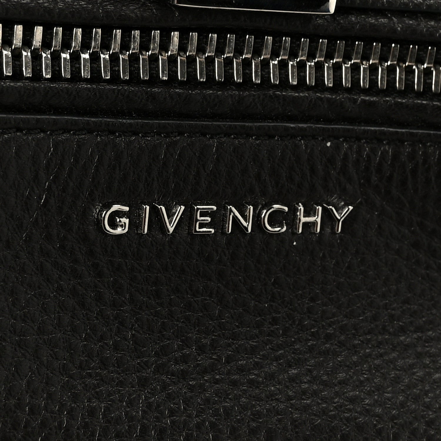 Givenchy Waxy Grained Calfskin Mini Pandora Pure Flap Bag Black 8 of 11
