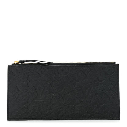 Louis Vuitton Empreinte Felicie Chain Wallet Zippered Insert Black 1 of 8