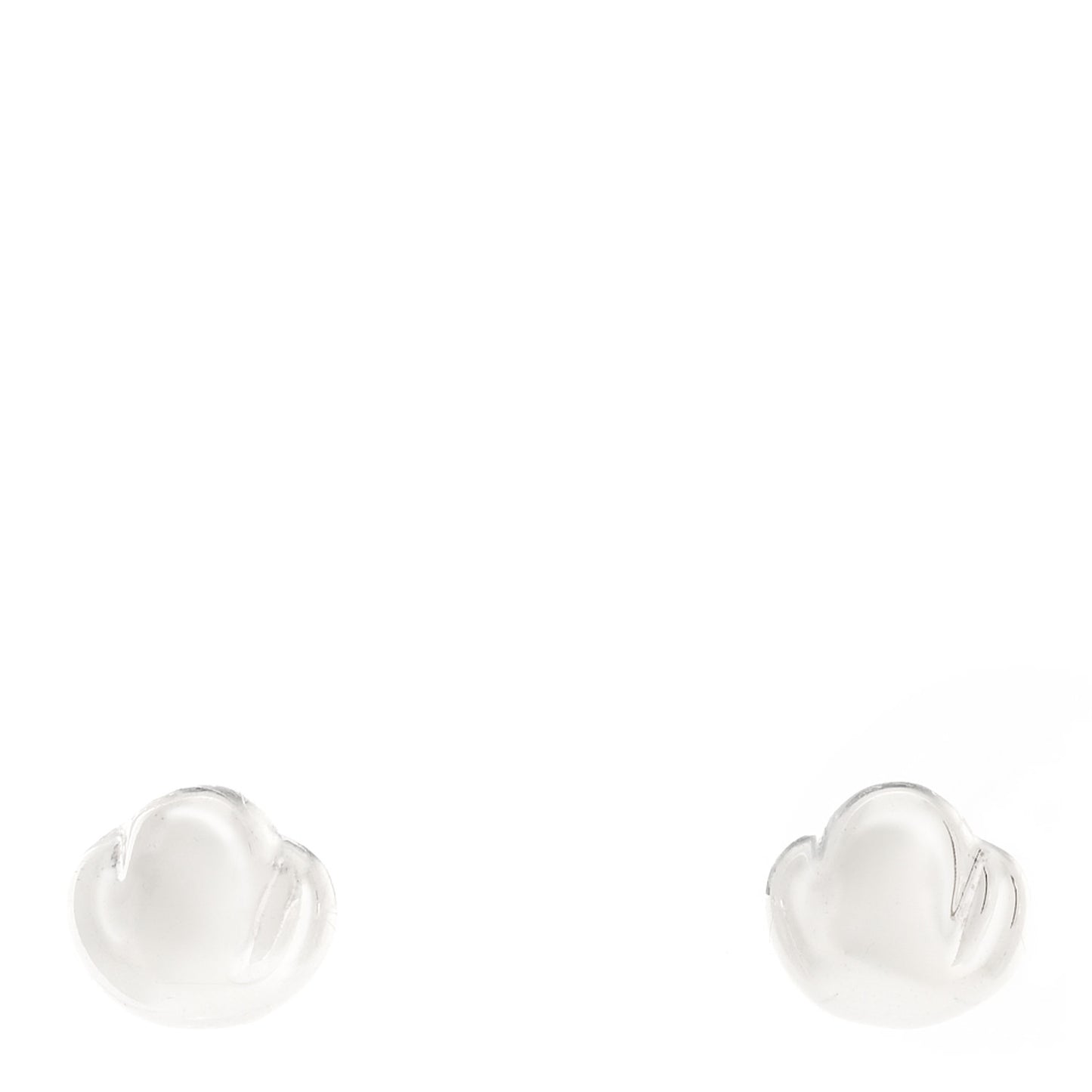 Sterling Silver Elsa Peretti Nugget Earrings