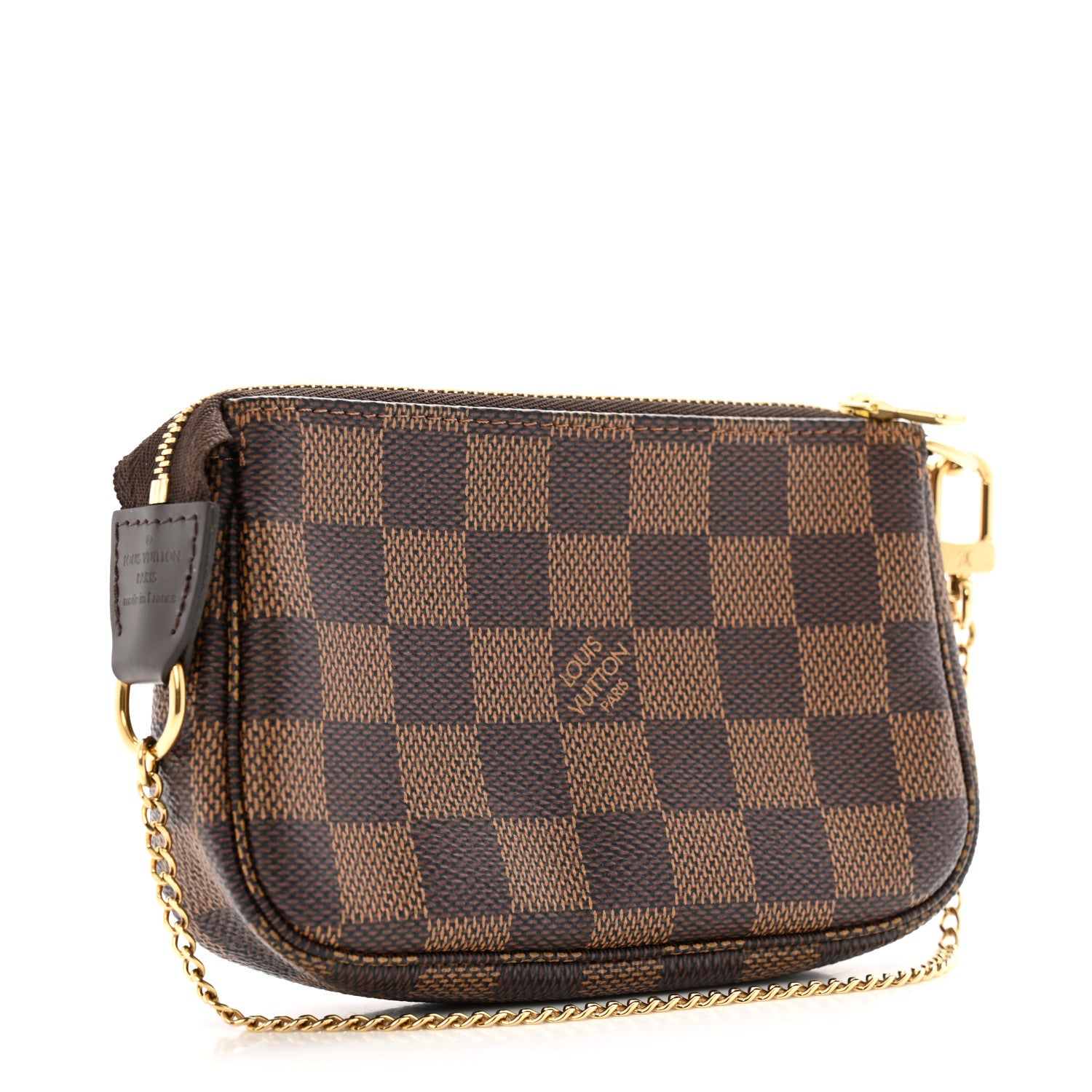 Louis Vuitton Damier Ebene Mini Pochette Accessories 2 of 10