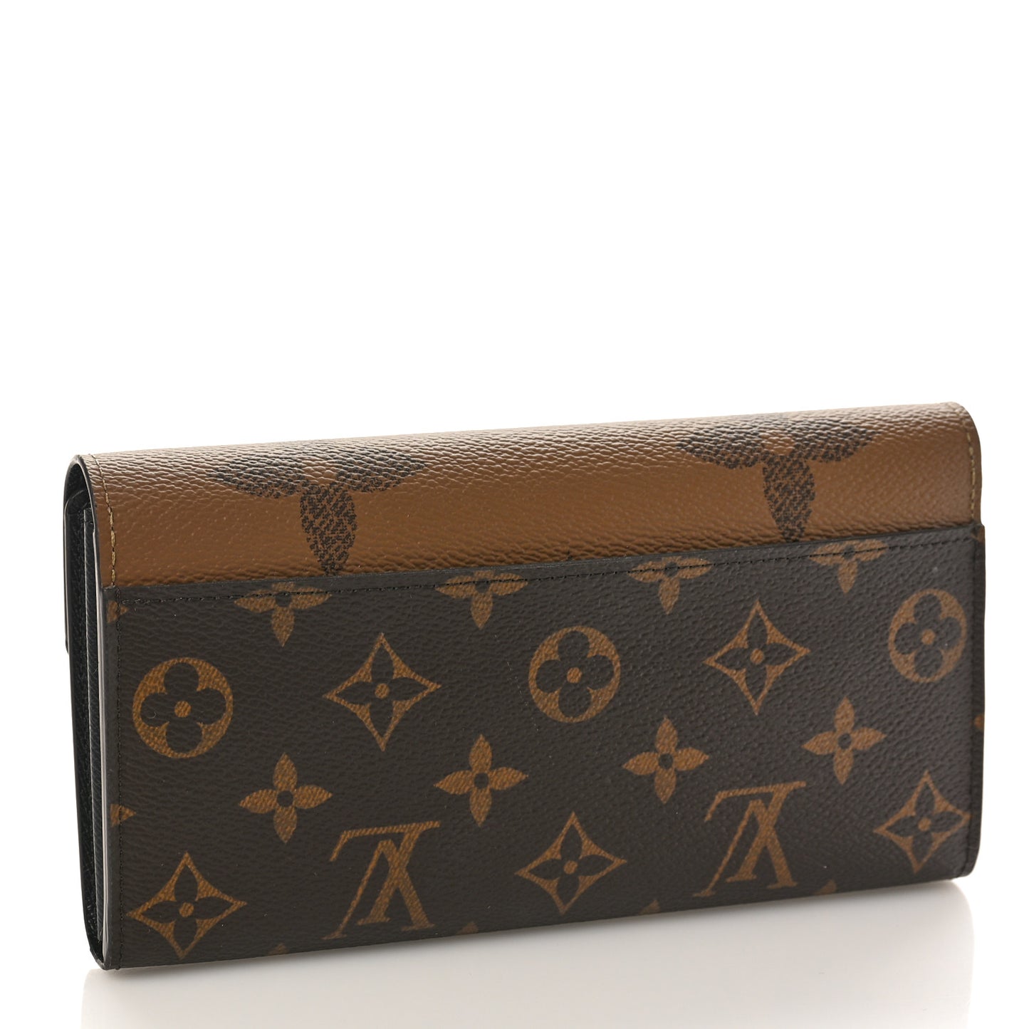 Reverse Monogram Giant Sarah Wallet