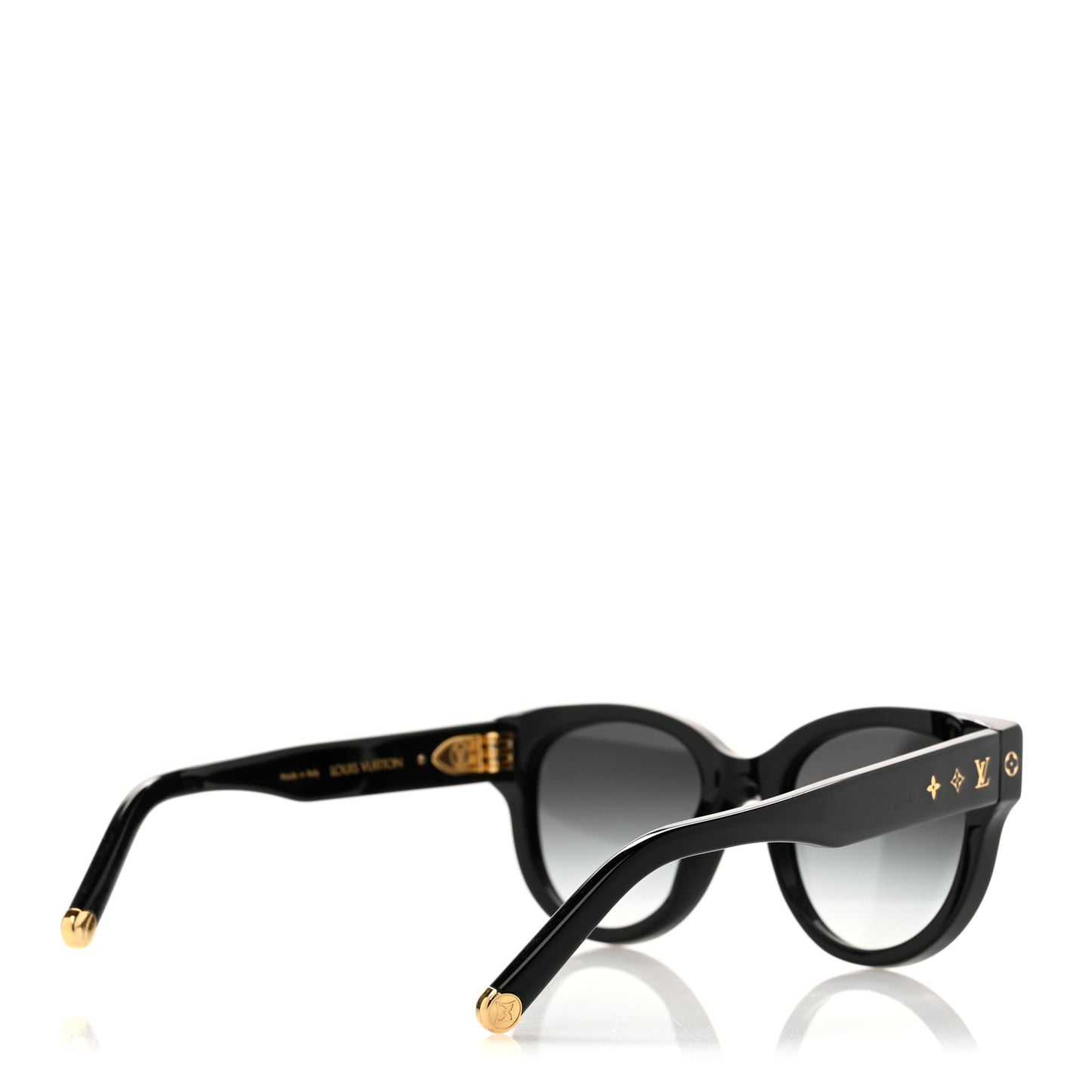 Acetate My Monogram Square Sunglasses Z1526W Black