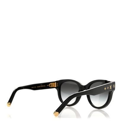 Louis Vuitton Acetate My Monogram Square Sunglasses Z1526W Black 4 of 8