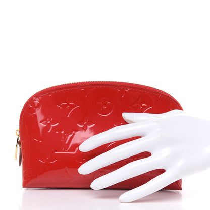 Louis Vuitton Vernis Cosmetic Pouch Cherry 2 of 9