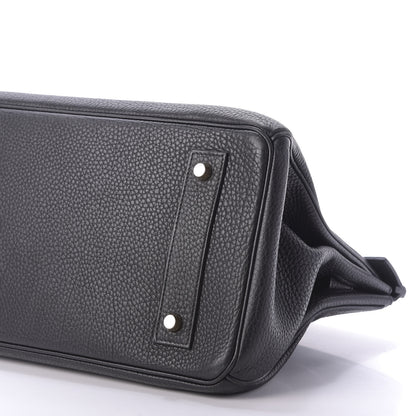 Hermes Togo JPG Shoulder Birkin II 42 Black 7 of 9