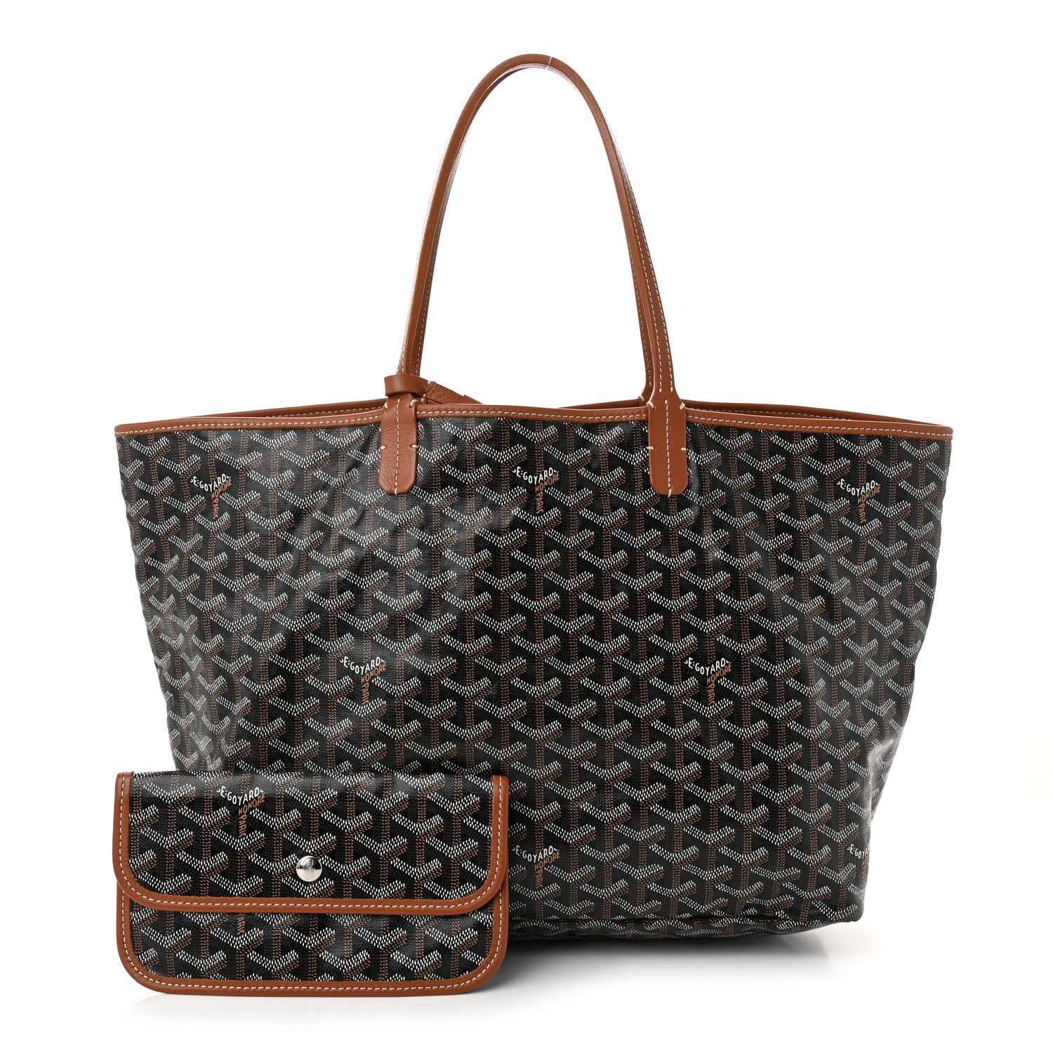Goyard Goyardine Saint Louis PM Black Gold 3 of 11