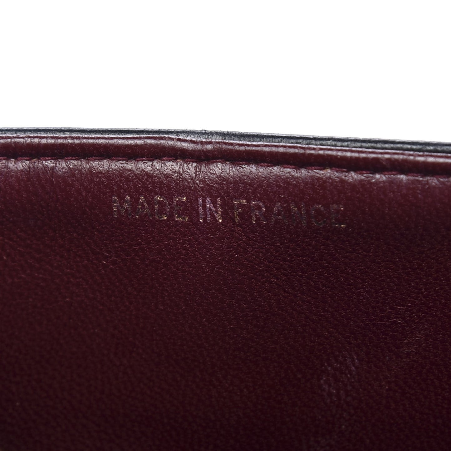 Lambskin Quilted Small Double Flap Black