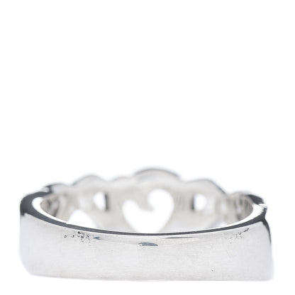 Tiffany Sterling Silver Paloma Picasso Loving Hearts Ring 53 6.25 4 of 8