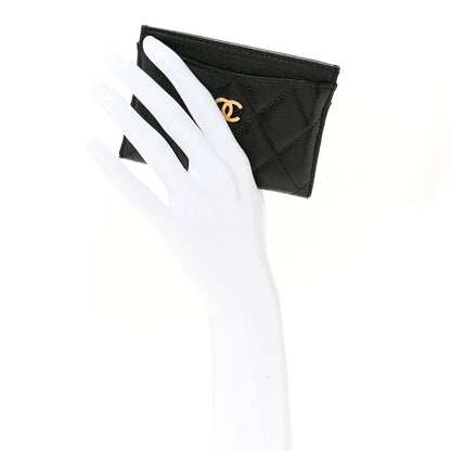 Chanel Caviar Quilted Card Holder Black 2 of 13