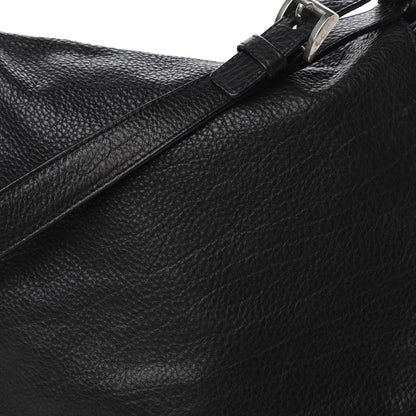 Prada Vitello Daino Hobo Flap Black 9 of 9