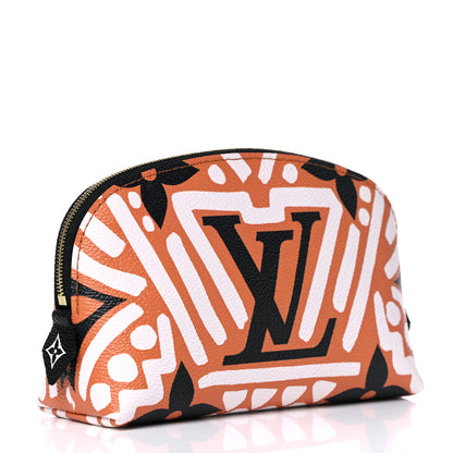 Louis Vuitton Monogram Giant Crafty Cosmetic Pouch Crème Caramel 3 of 11