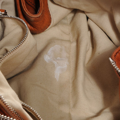 Chloe Leather Paddington Satchel Camel 8 of 10