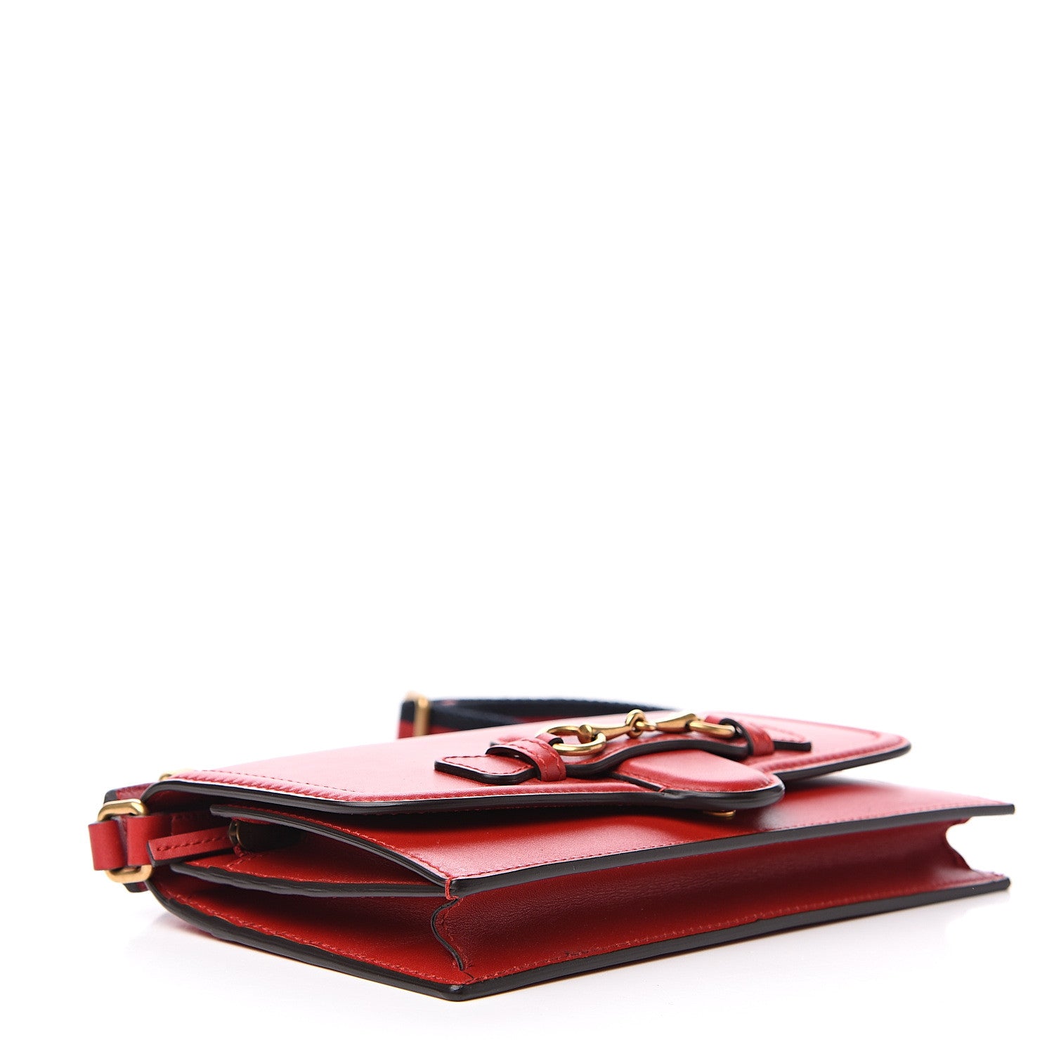 Gucci Calfskin Lady Web Convertible Wallet Hibiscus Red 3 of 9