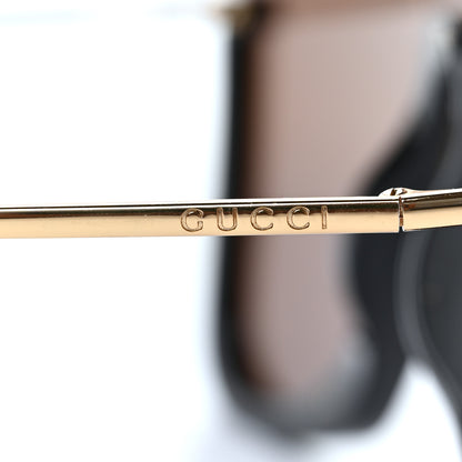 Gucci Oversized Aviator Sunglasses GG0540S Black 6 of 8