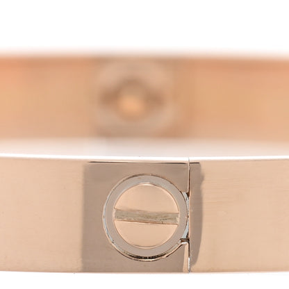 Cartier 18K Pink Gold LOVE Bracelet 19 4 of 6