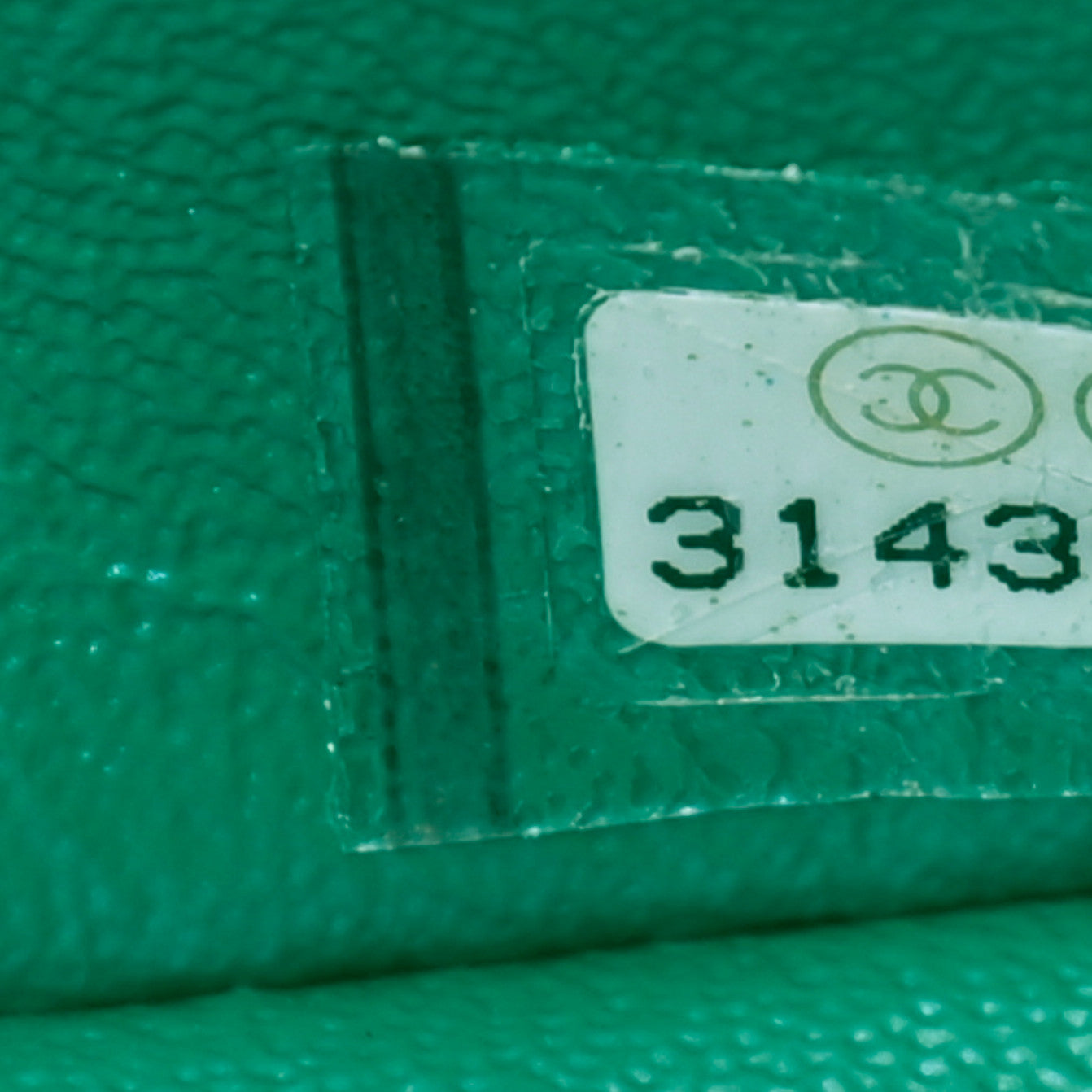Chanel Iridescent Lambskin Quilted Mini Top Handle Rectangular Flap Green 7 of 10