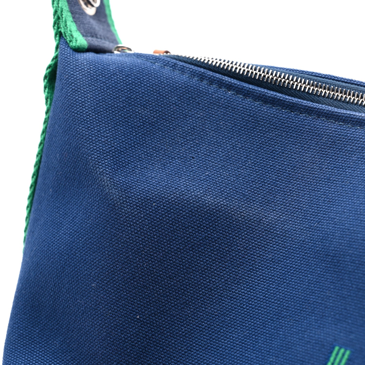 Hermes Canvas Small Bride-A-Brac Pouch Marine 7 of 8