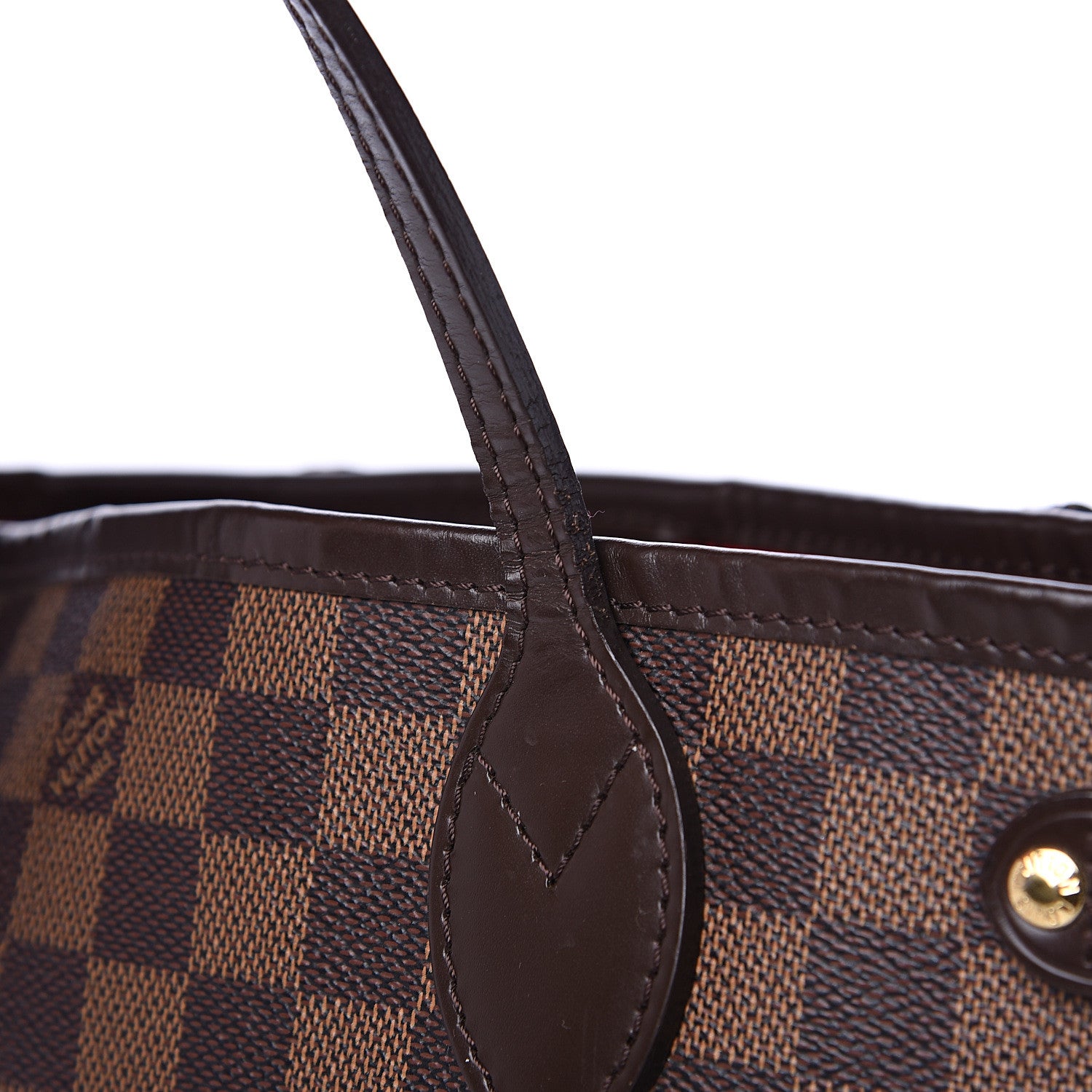 Louis Vuitton Damier Ebene Neverfull PM 13 of 15