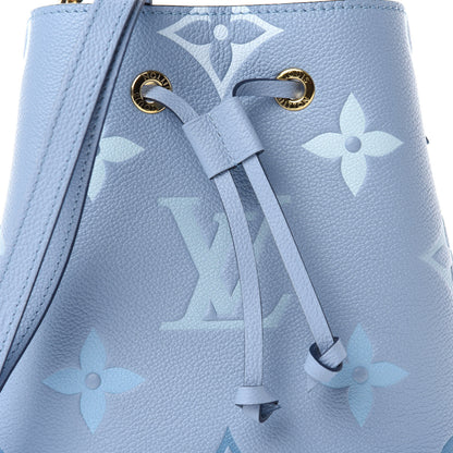 Louis Vuitton Empreinte Monogram Giant By The Pool Neonoe BB Summer Blue 10 of 10