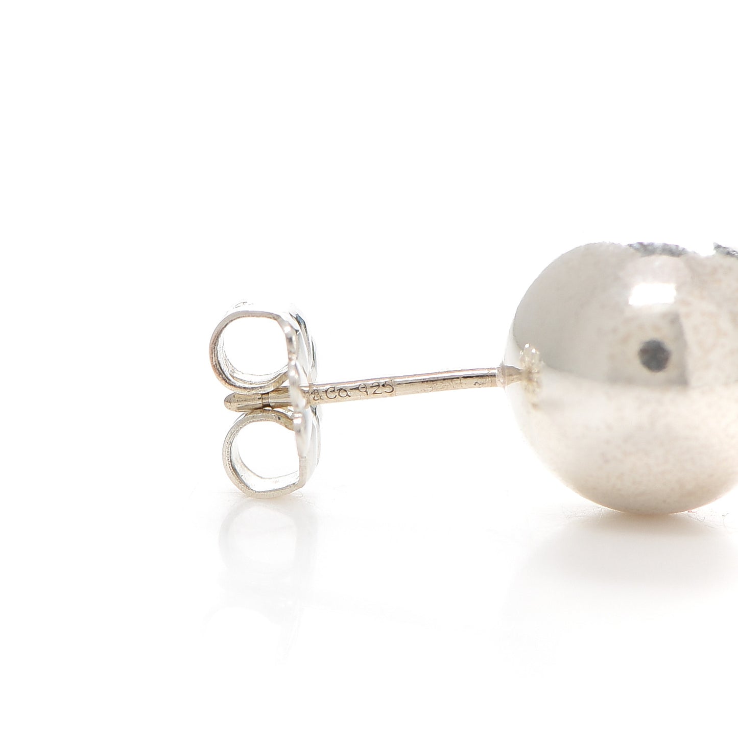 Sterling Silver 10mm HardWear Ball Earrings