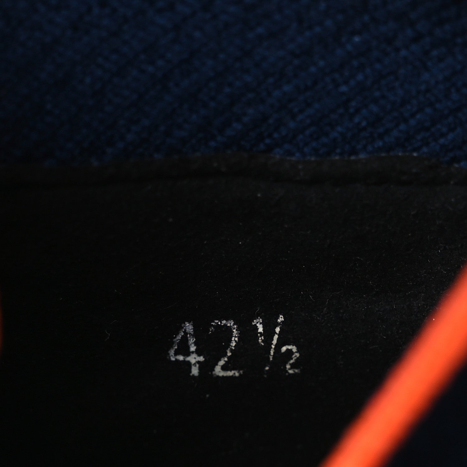 Hermes Knit Bolduc Mens Flex Sneakers 42.5 Marine Black 10 of 11