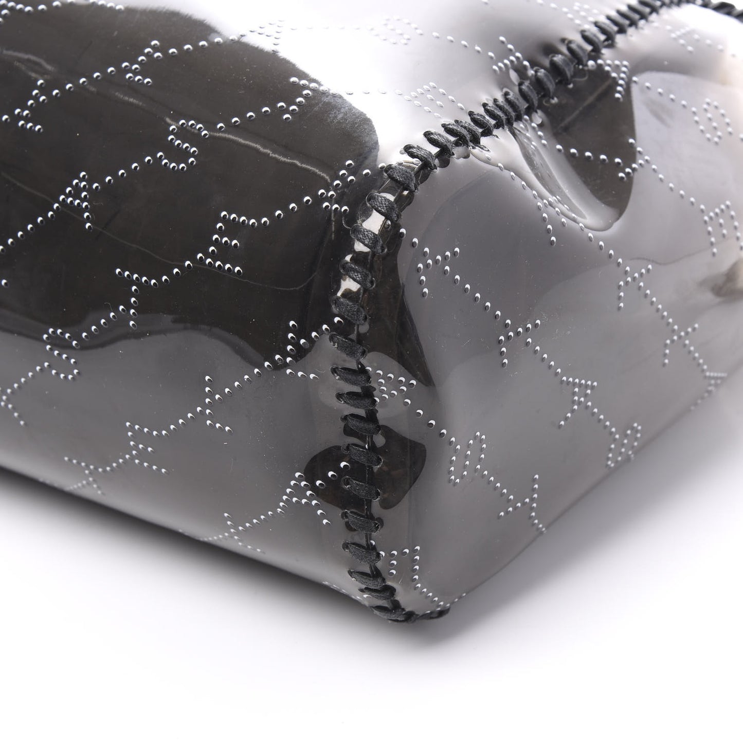 PVC Monogram Falabella Reversible Tote Black