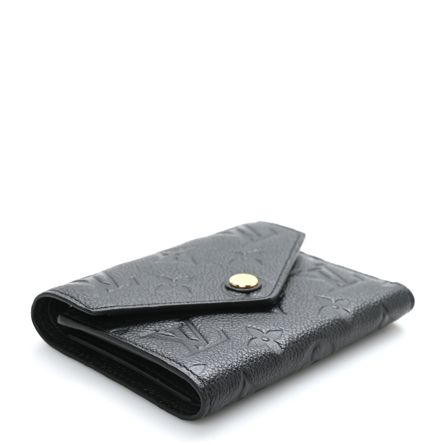 Louis Vuitton Empreinte Victorine Wallet Black 4 of 7