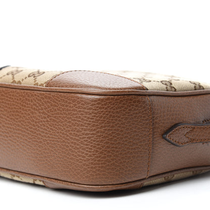 Gucci Monogram Mini Bree Messenger Bag Beige Tabacco 7 of 10