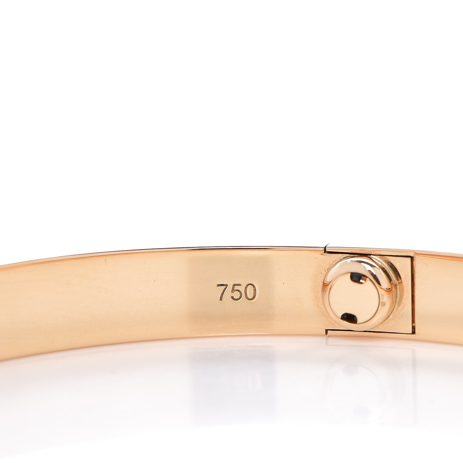 Cartier 18K Yellow Gold LOVE Bracelet 18 5 of 6