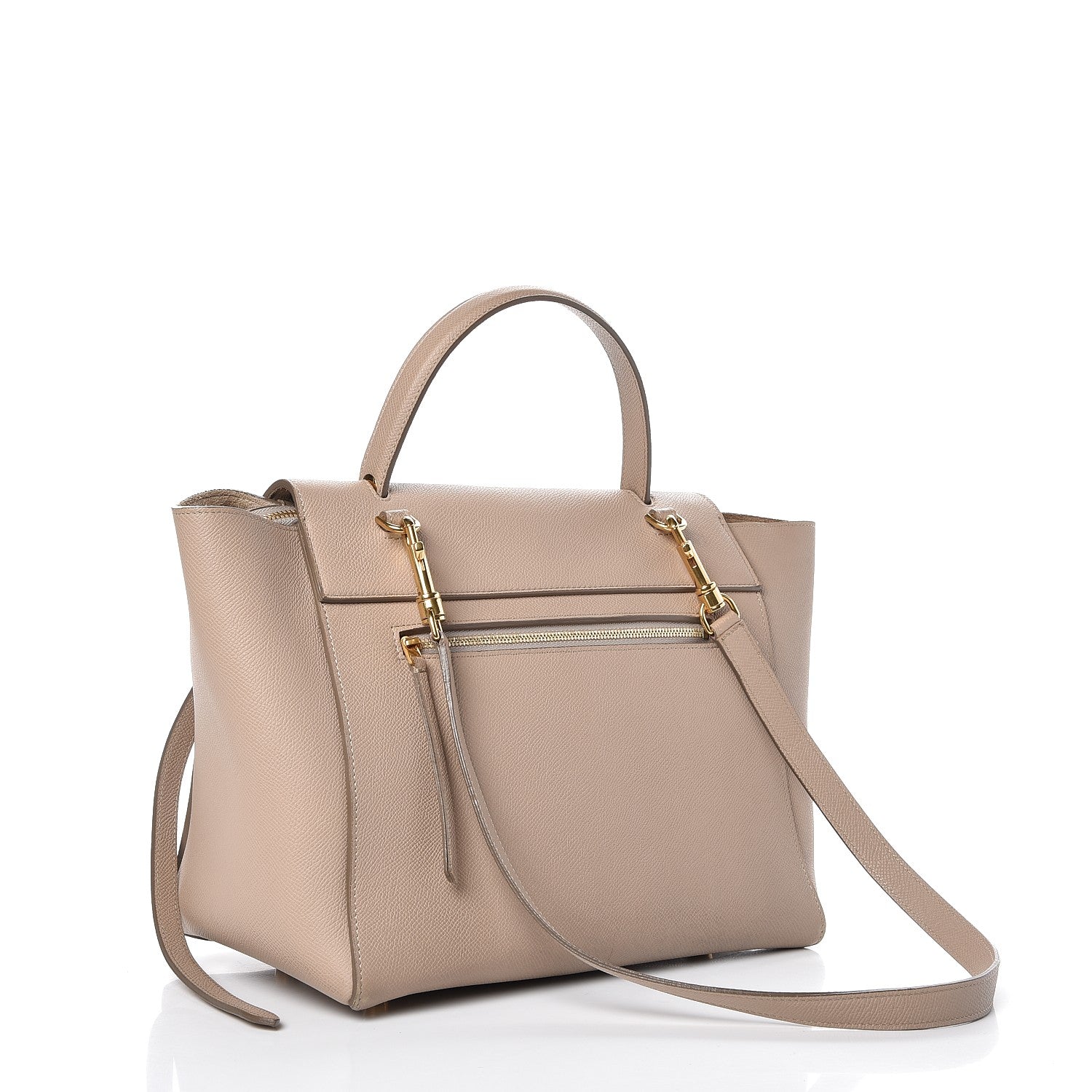 Celine Grained Calfskin Mini Belt Bag Light Taupe 3 of 11