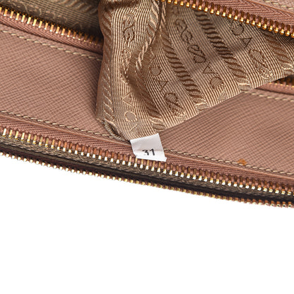 Prada Saffiano Medium Galleria Double Zip Tote Cammeo 6 of 12