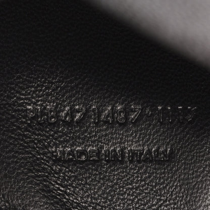 Saint Laurent Grain De Poudre Medium West Hollywood Monogram Fold-Over Black 9 of 9