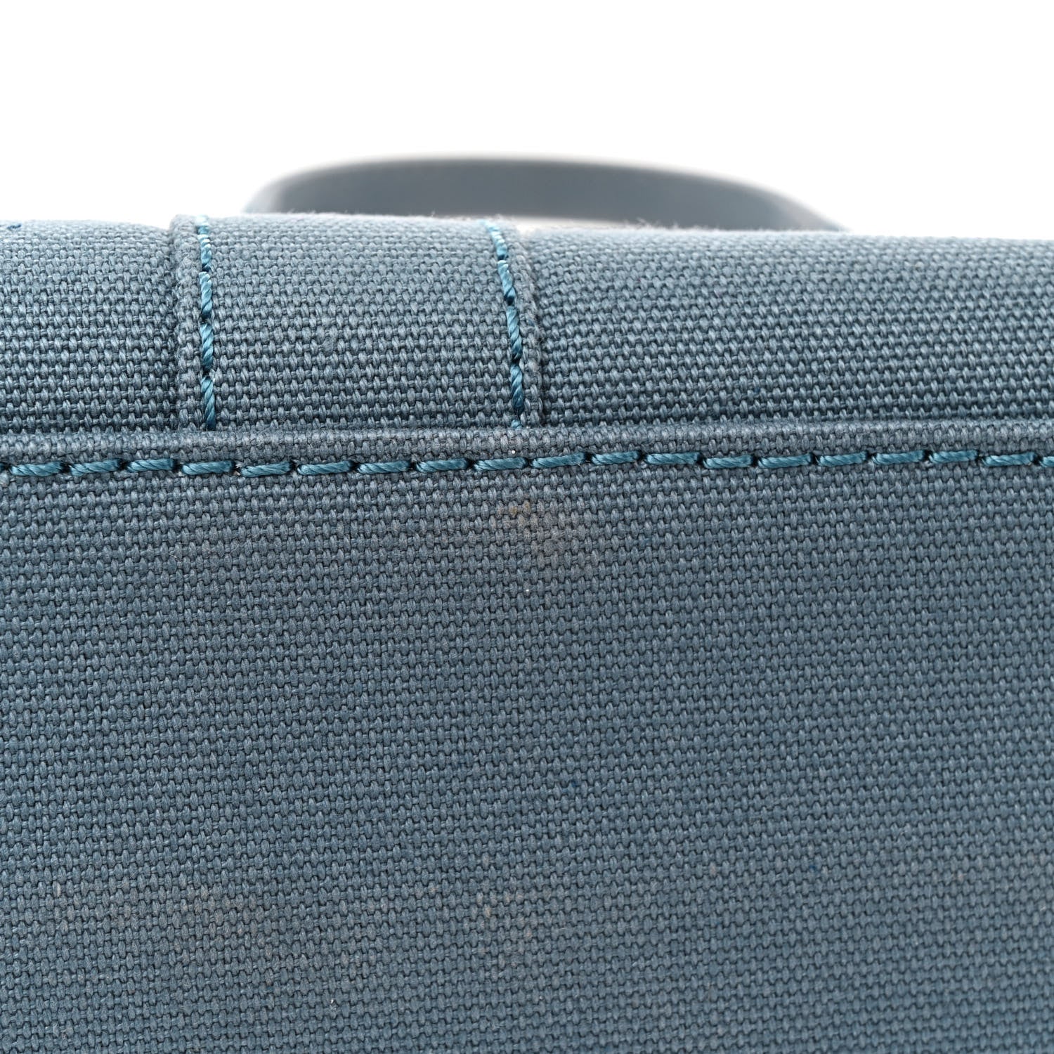 Marc Jacobs Cotton Canvas Mini The Tote Bag Blue Shadow 11 of 11