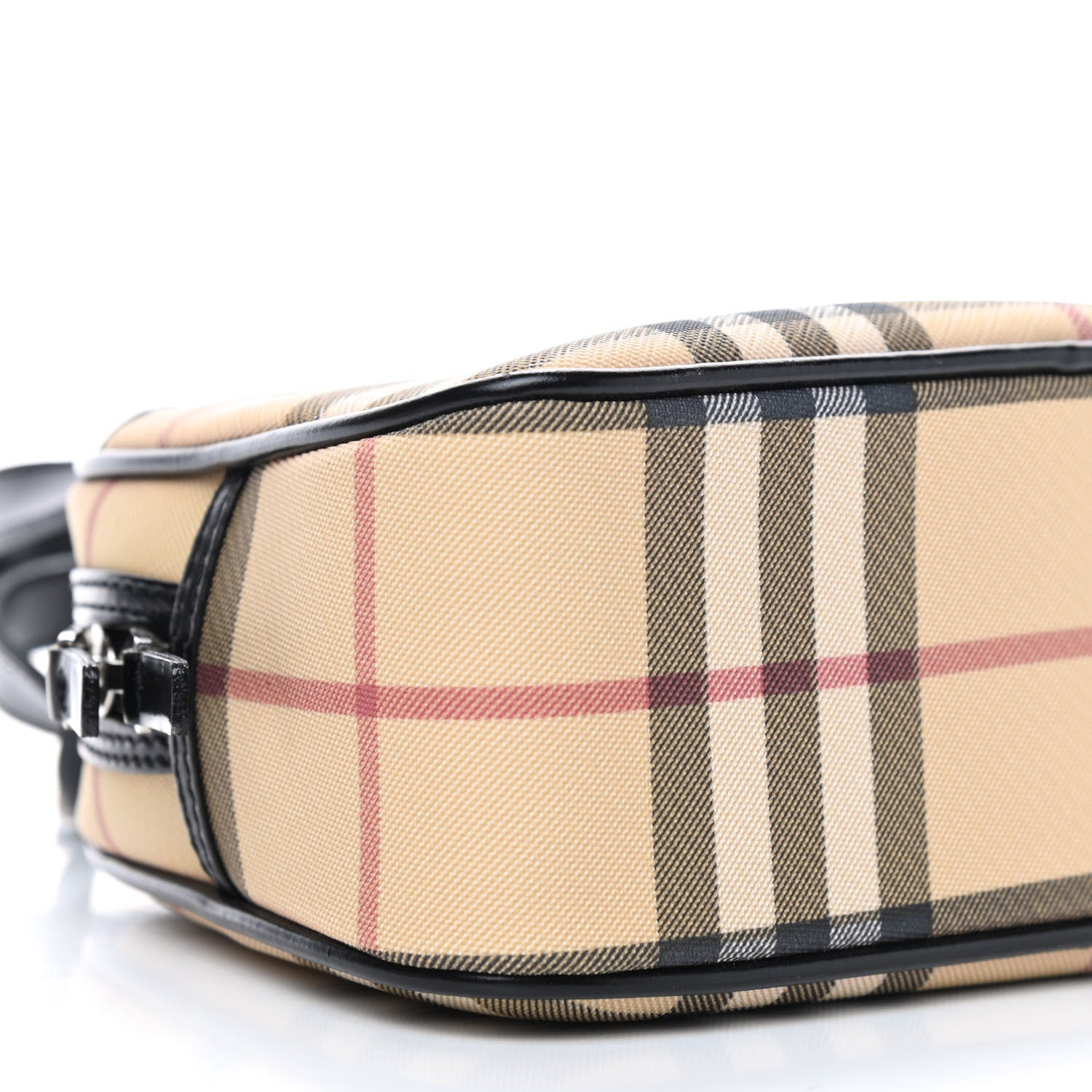 Burberry House Check Mini Top Handle Bag Black 7 of 8