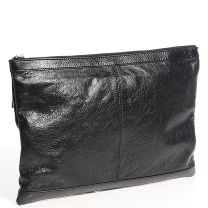 Balenciaga Agneau Arena Classic Hardware Large Clip Black 3 of 9