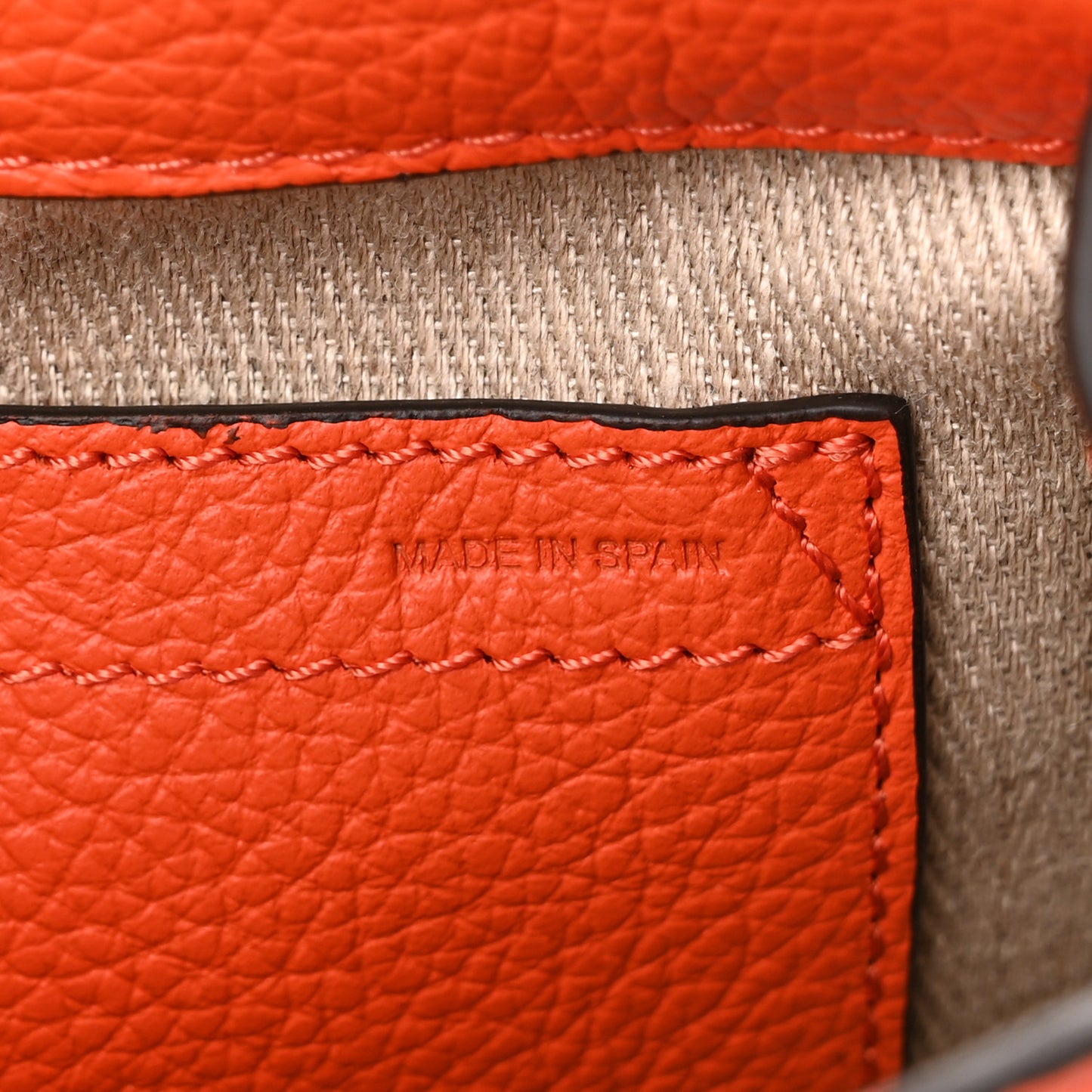 Calfskin Mini Marcie Round Crossbody Bag Rusted Orange